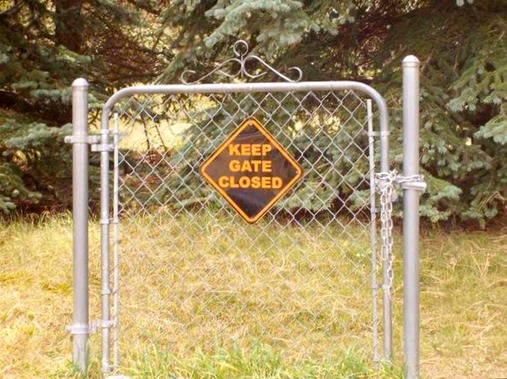 Keep Gate Closed